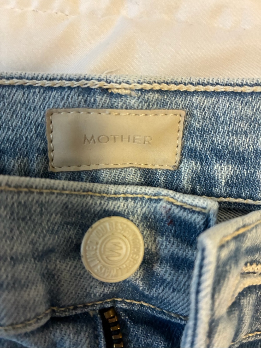 MOTHER The Hustler Ankle Chew Jeans Size 26 - Picture 12 of 12